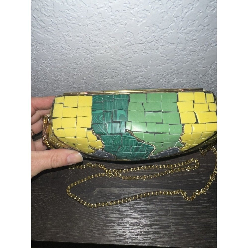 RAMLA Mosaic Bag Purse NEW Selling Sunset Gold Hardware Shoulder Bag Crossbody U - Picture 4 of 8